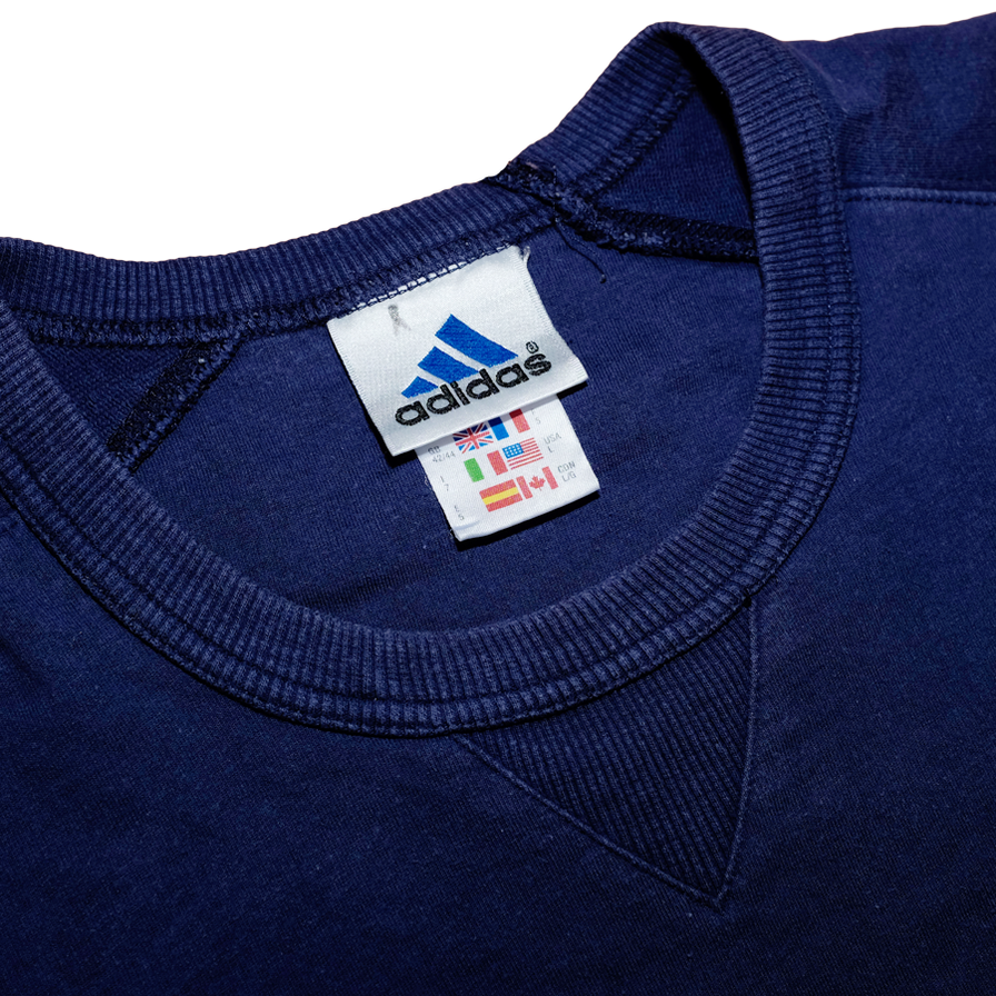 Vintage adidas Short Sleeve Sweater Large - Double Double Vintage