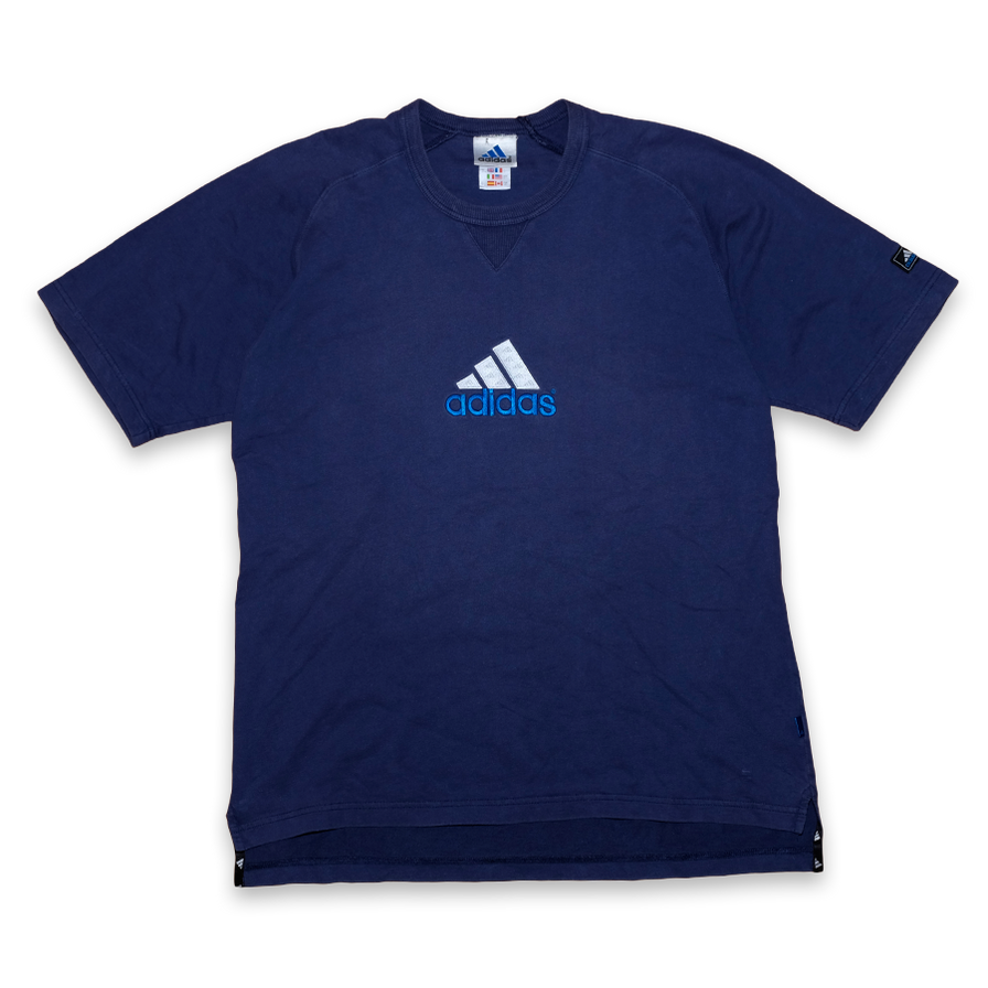 Vintage adidas Short Sleeve Sweater Large - Double Double Vintage