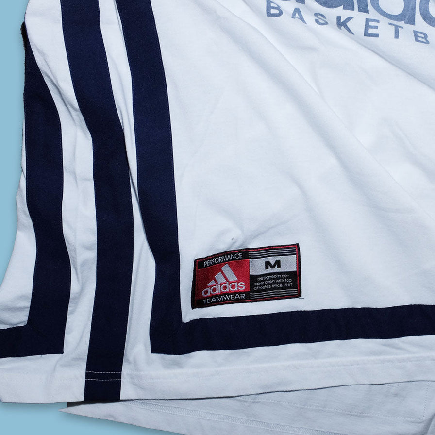 Vintage adidas Basketball T-Shirt Medium - Double Double Vintage