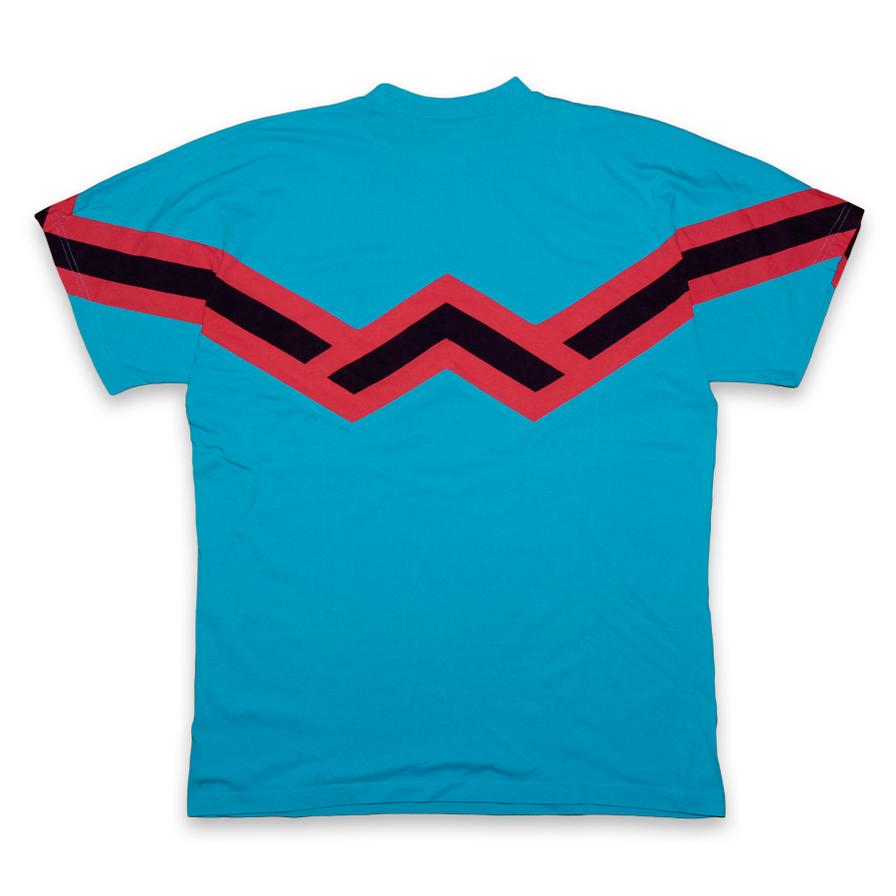 Vintage adidas Zig Zag T-Shirt XLarge - Double Double Vintage