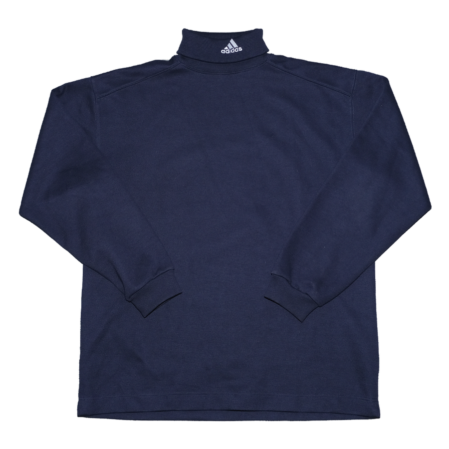 Vintage adidas Turtleneck Sweater XLarge - Double Double Vintage
