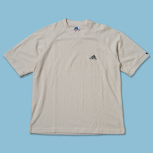 Vintage Deadstock adidas V-Neck T-Shirt Medium / Large