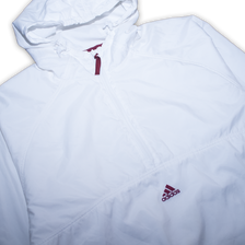 adidas Half Zip Windbreaker XLarge - Double Double Vintage