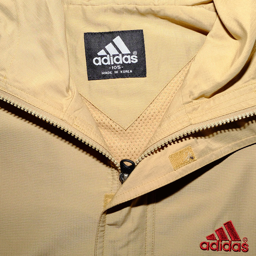 Vintage adidas Q-Zip Windbreaker XLarge - Double Double Vintage