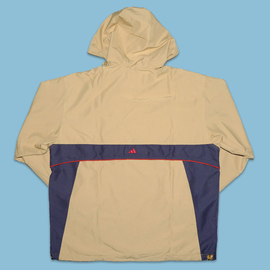 Vintage adidas Q-Zip Windbreaker XLarge - Double Double Vintage
