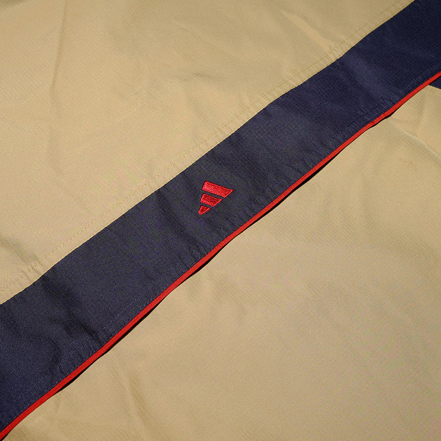Vintage adidas Q-Zip Windbreaker XLarge - Double Double Vintage