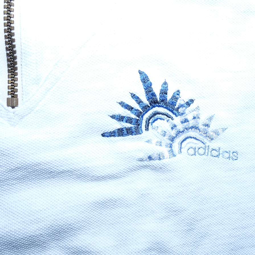 Vintage adidas Womens Q-Zip Sweater Medium / Large (wmns) - Double Double Vintage