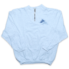 Vintage adidas Womens Q-Zip Sweater Medium / Large (wmns) - Double Double Vintage