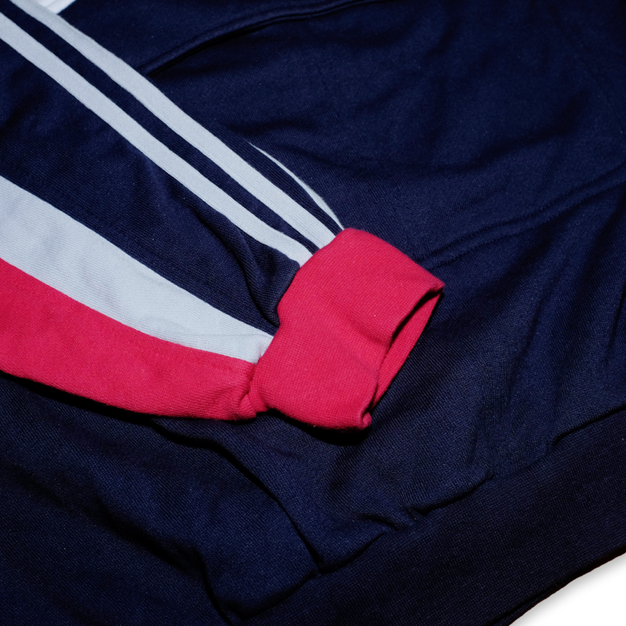 Vintage adidas Team Half Zip Sweatshirt Medium - Double Double Vintage