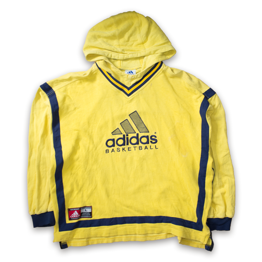 adidas Basketball Hoody Large / XLarge - Double Double Vintage