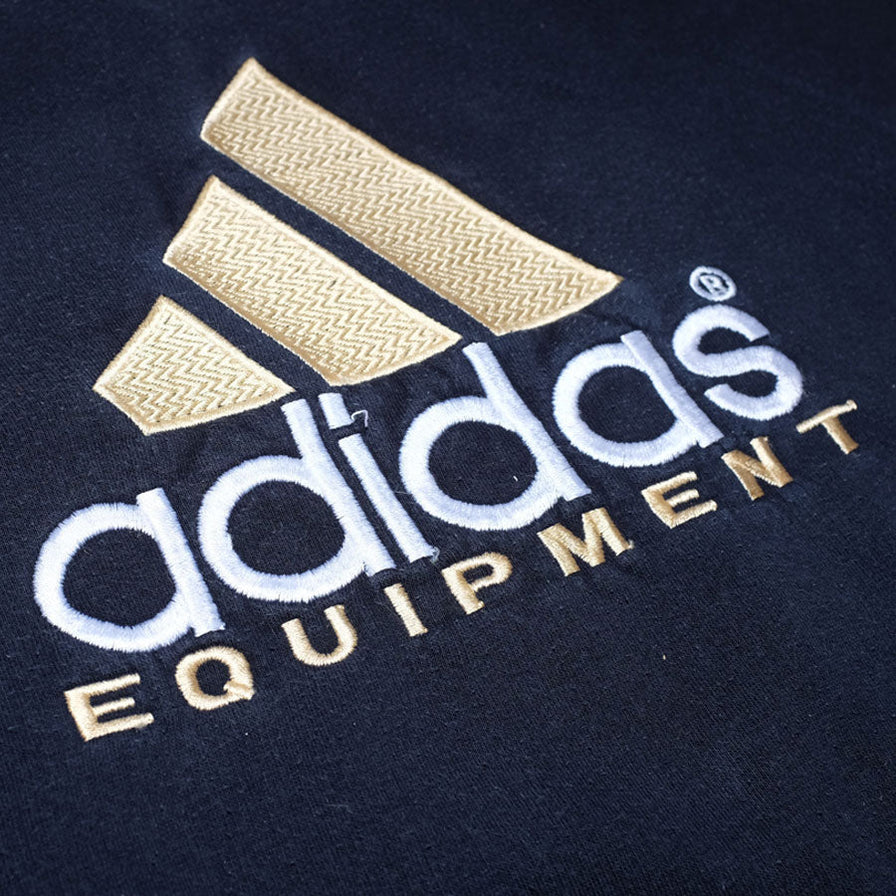 Womens Vintage adidas Equipment Sweatshirt Small / Medium - Double Double Vintage