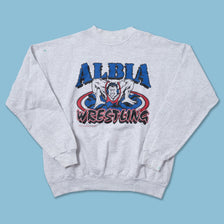 Vintage Albia Wrestling Sweater Large