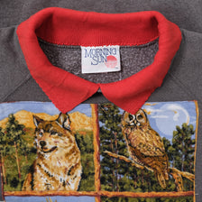 Vintage Animal Sweater Large