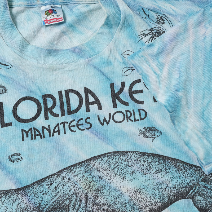 Vintage Florida Keys Ocean T-Shirt Medium / Large
