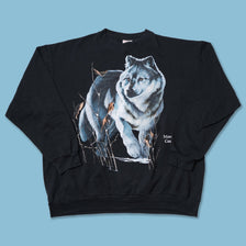 Vintage Montreal Wolf Sweater XLarge