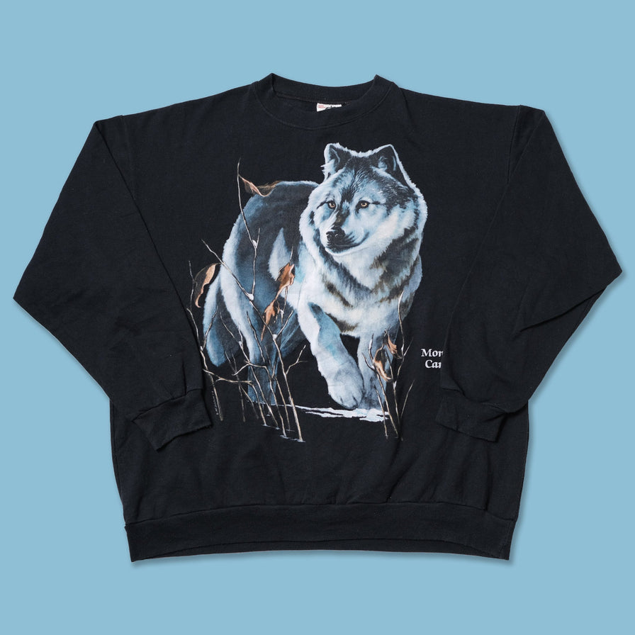 Vintage Montreal Wolf Sweater XLarge