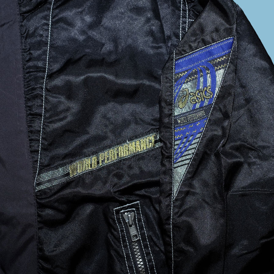 Vintage Asics Track Jacket Small - Double Double Vintage