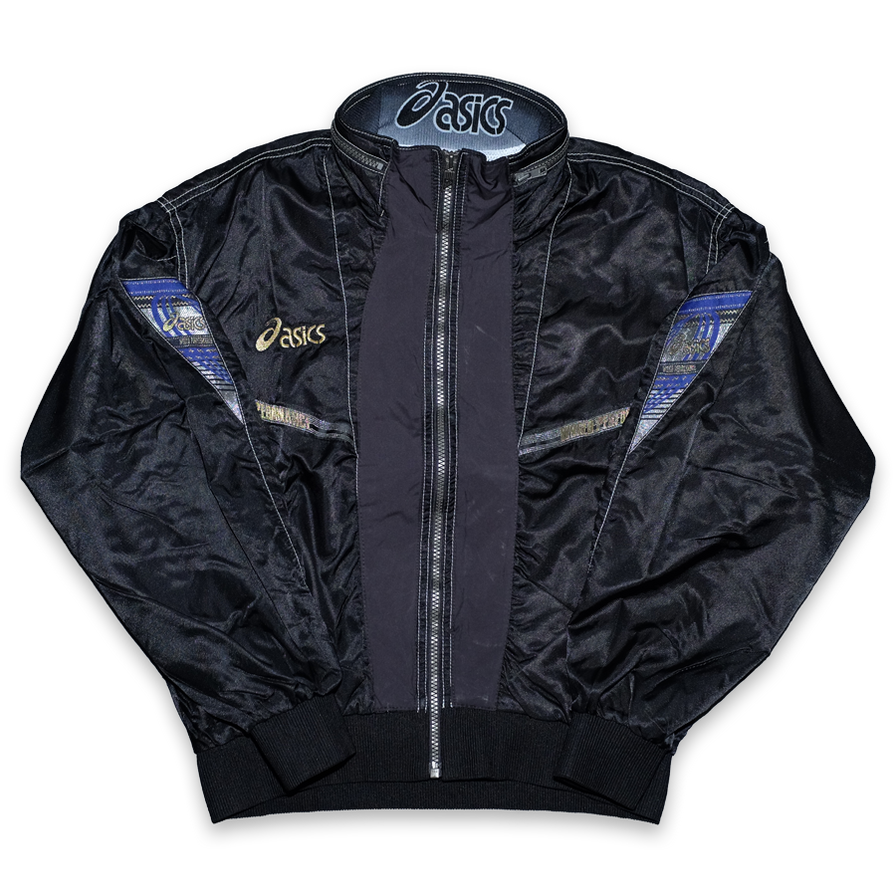 Vintage Asics Track Jacket Small - Double Double Vintage