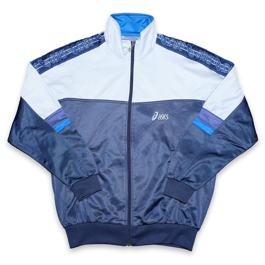 Vintage Asics Track Jacket Medium - Double Double Vintage