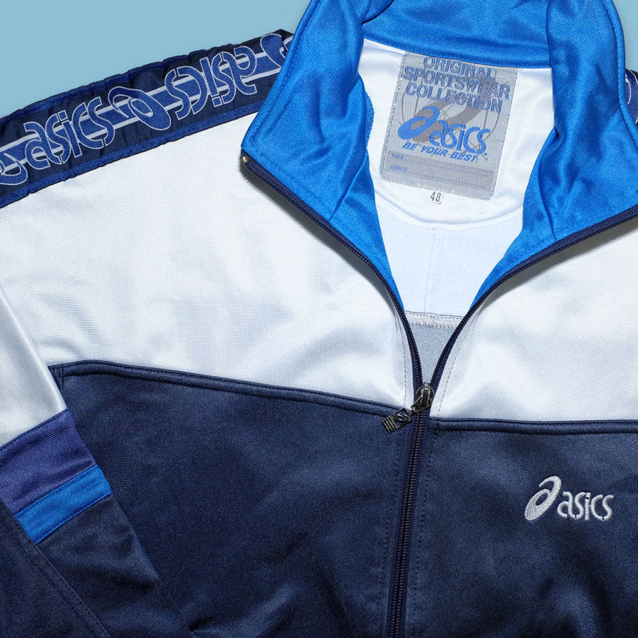 Vintage Asics Track Jacket Medium - Double Double Vintage