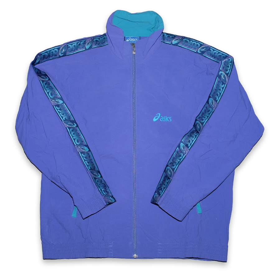 Vintage Asics Track Jacket XLarge - Double Double Vintage
