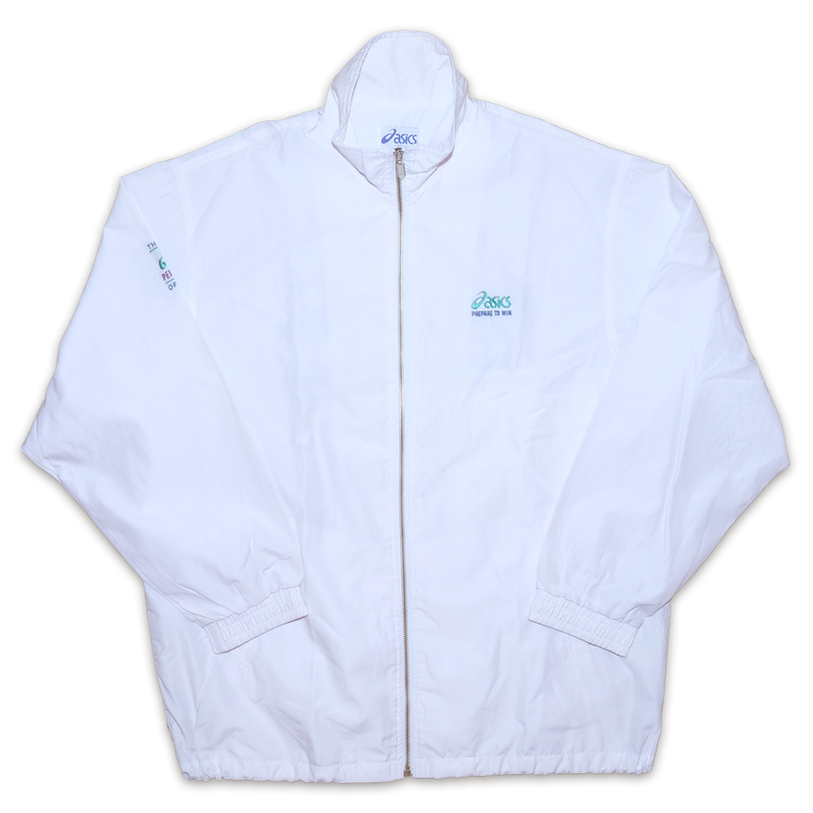 Vintage asics Trackjacket XLarge - Double Double Vintage
