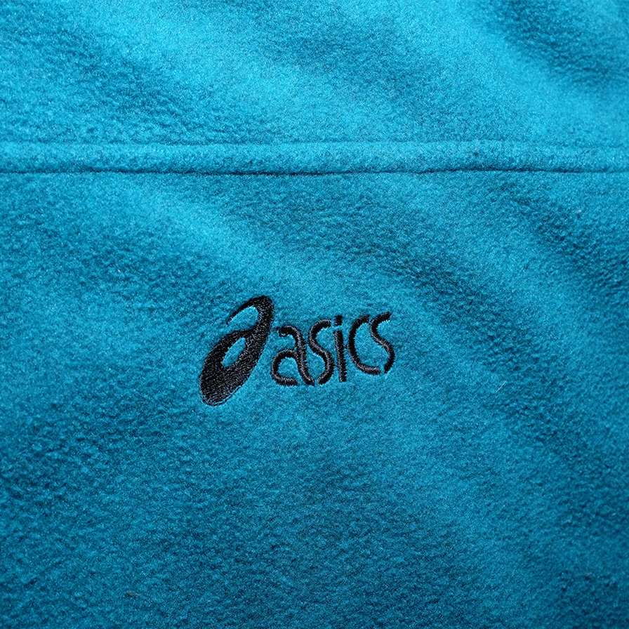 Vintage Asics Tapered Fleece Vest Large - Double Double Vintage