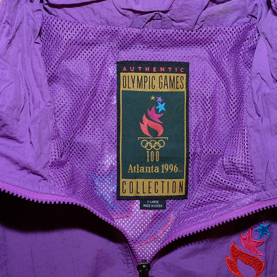 Vintage Atlanta 1996 Olympic Games Jacket XLarge - Double Double Vintage