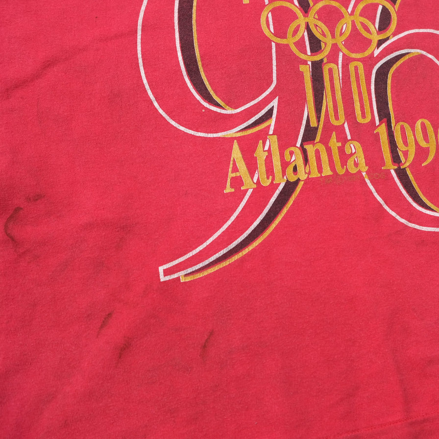 Vintage 1996 Atlanta Olympics T-Shirt Medium