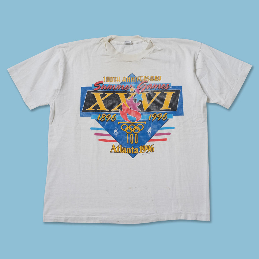 Vintage 1996 Atlanta Olympics T-Shirt Large / XLarge