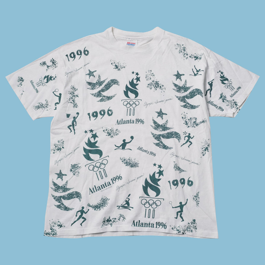 Vintag Atlanta 1996 Olympics T-Shirt XLarge
