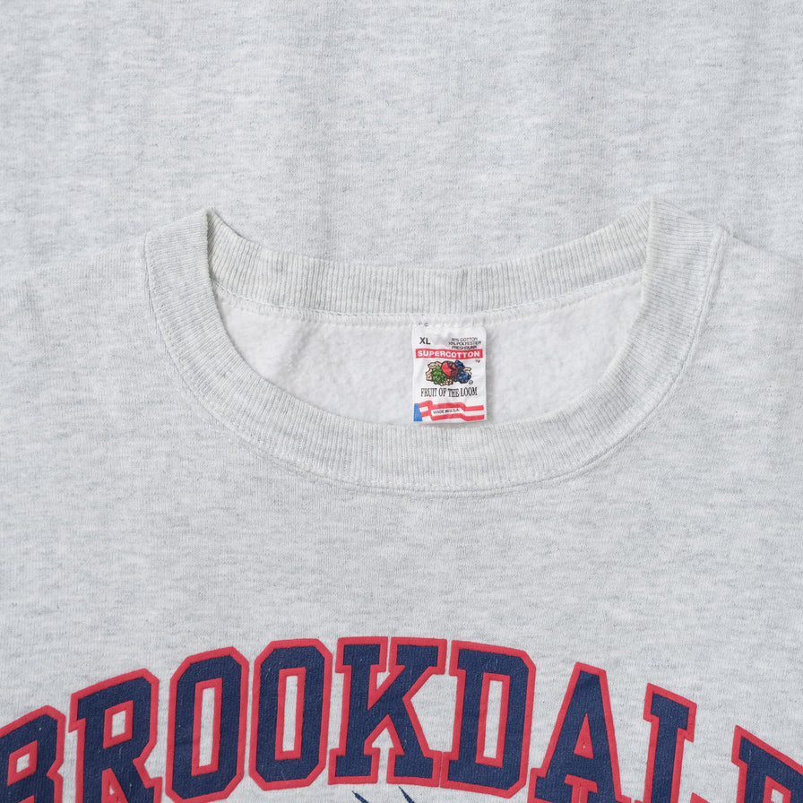 Vintage Brookdale Basketball Sweater XLarge
