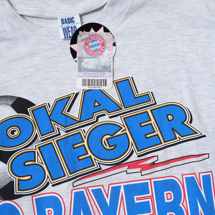 Vintage Deadstock 1998 FC Bayern Munich T-Shirt XLarge