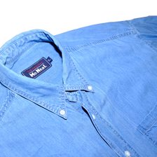 Vintage Bear Denim Shirt XLarge - Double Double Vintage