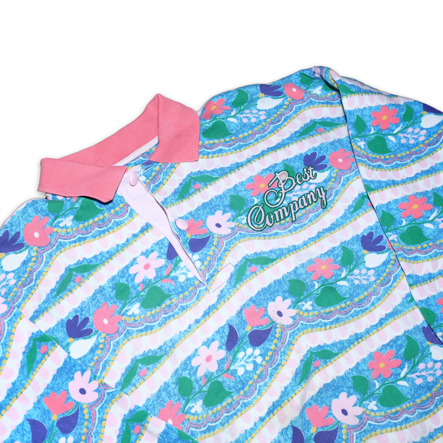 Rare Vintage Best Company Floral Sweater M (wmns) - Double Double Vintage
