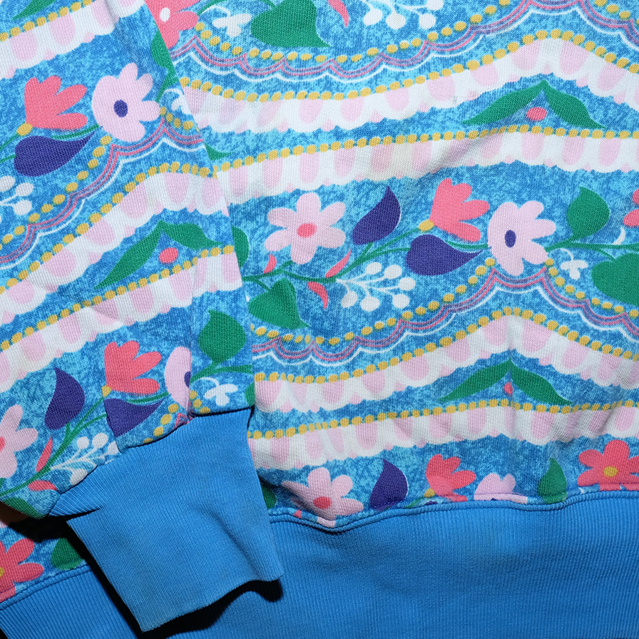Rare Vintage Best Company Floral Sweater M (wmns) - Double Double Vintage
