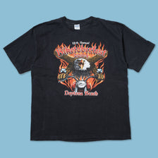 Vintage 2004 Daytona Beach Biketober Fest T-Shirt XLarge