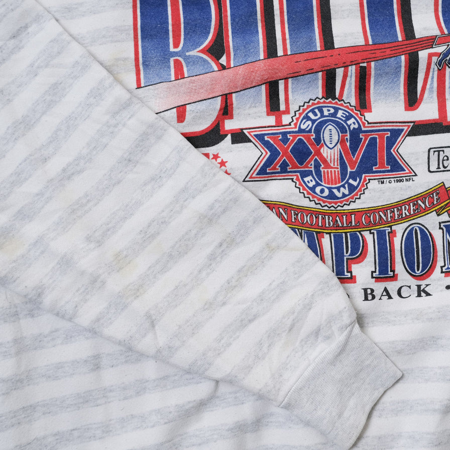 Vintage 1991 Buffalo Bills Back to Back Sweater XLarge