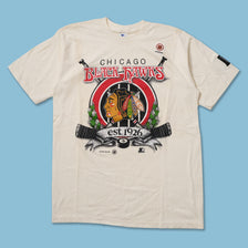 Vintage Deadstock 1992 Starter Chicago Blackhawks T-Shirt Medium