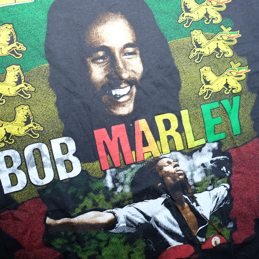 Vintage Bob Marley T-Shirt Large - Double Double Vintage