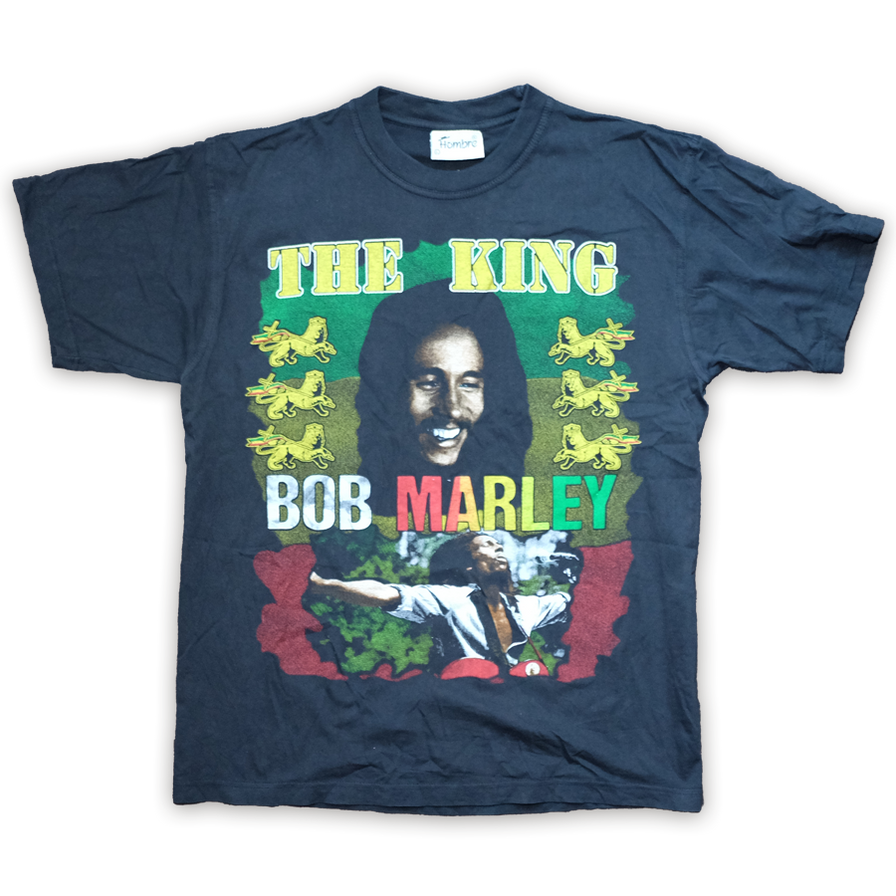 Vintage Bob Marley T-Shirt Large - Double Double Vintage