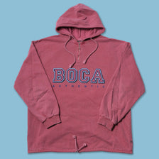 Vintage Boca Hooded Q-Zip Sweater Large / XLarge