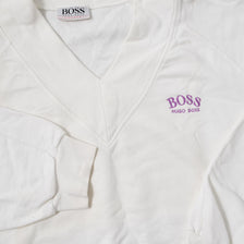 Vintage Hugo Boss V-Neck Sweater XLarge