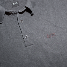 Hugo Boss Longsleeve Polo Large / XLarge - Double Double Vintage