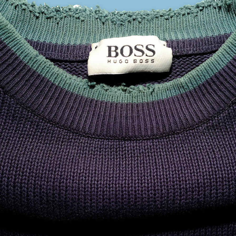 Vintage Hugo Boss Sweater Medium - Double Double Vintage
