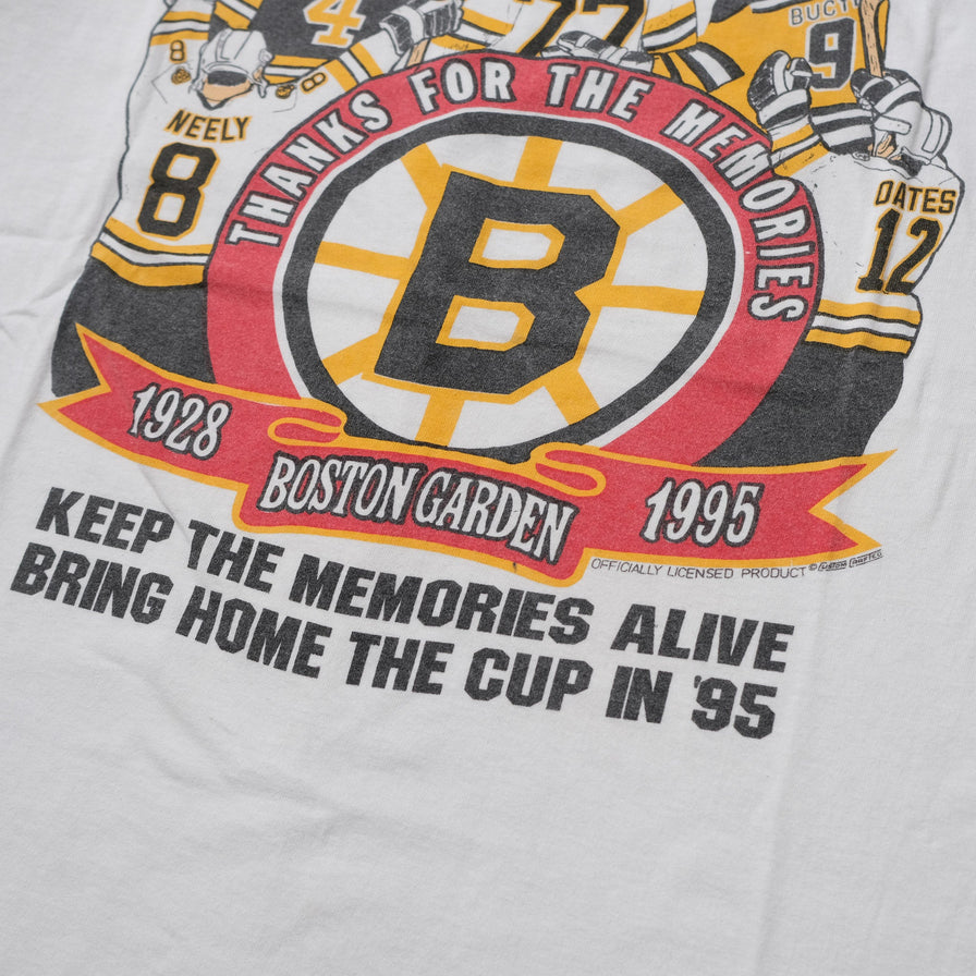 Vintage 1995 Boston Bruins T-Shirt Large