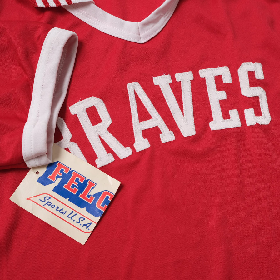 Vintage Deadstock Atlanta Braves Jersey Medium