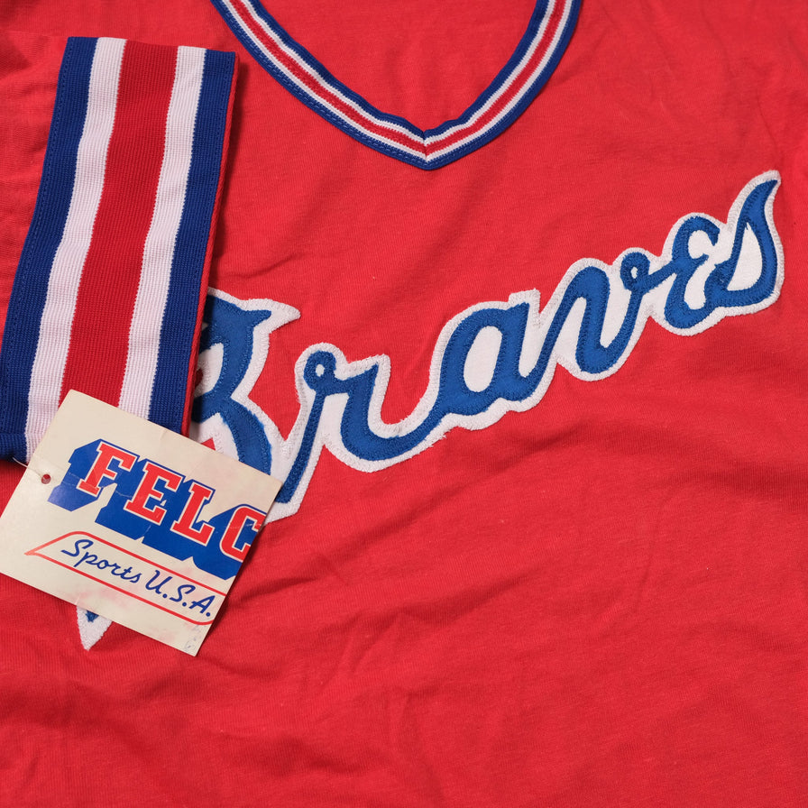 Vintage Deadstock Atlanta Braves Jersey Medium