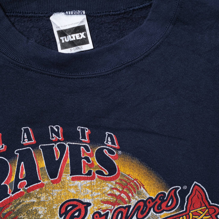 Vintage 1995 Atlanta Braves Sweater Large / XLarge