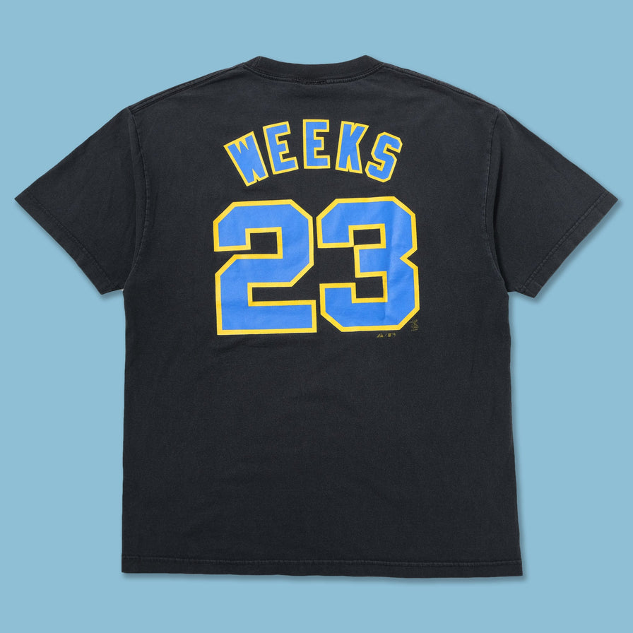 Vintage Milwaukee Brewers Weeks T-Shirt Large